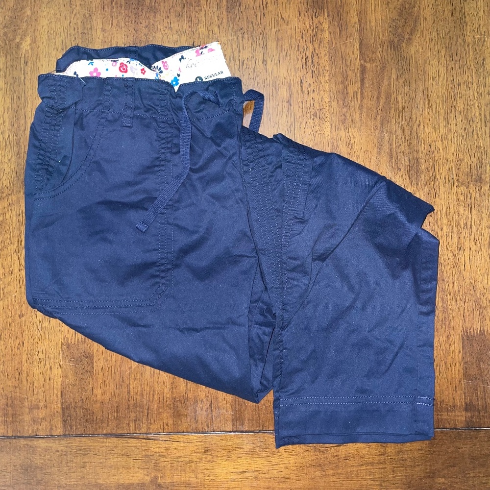 Koi Stretch Lindsey Scrub Pants-Navy Blue- Large- NWT #110